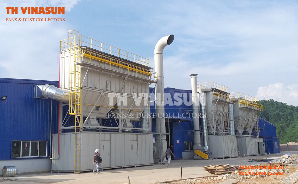 Hệ thống xử lý, hút lọc bụi của Th Vinasun