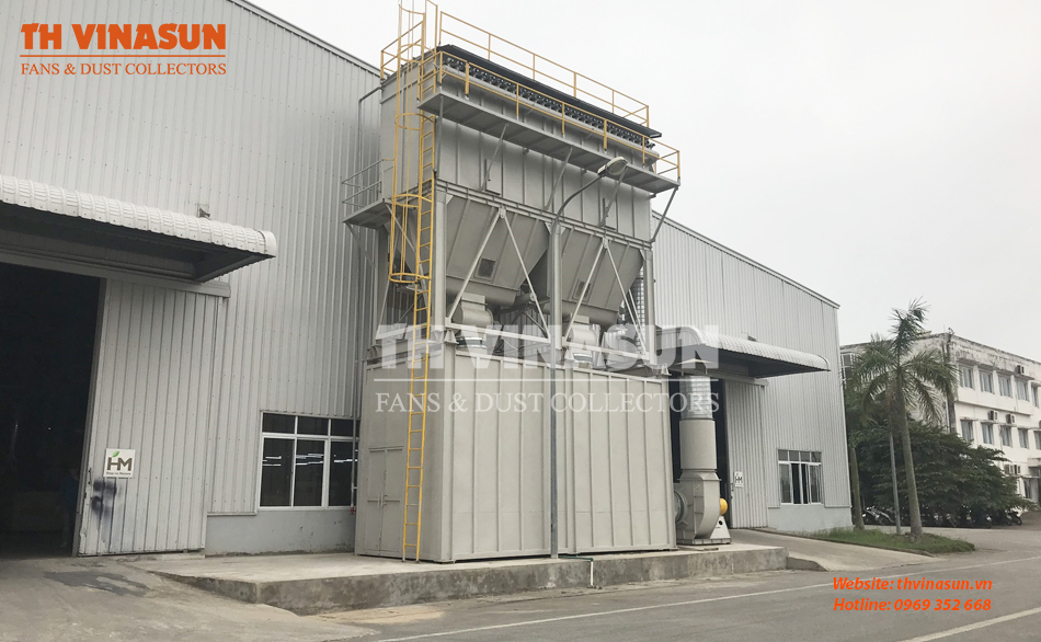 Hệ thống xử lý, hút lọc bụi của Th Vinasun