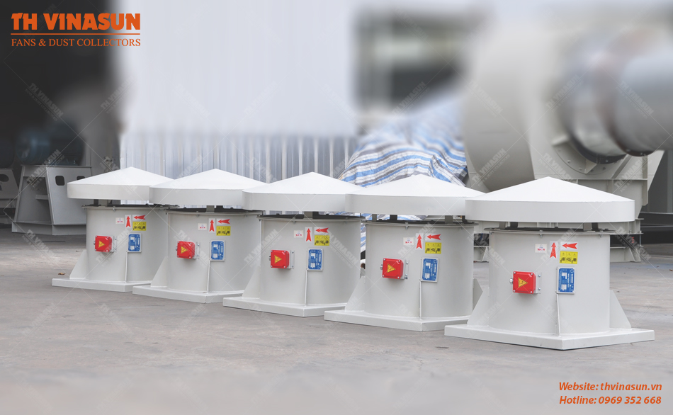 Quạt hướng trục thông gió hút mái VNS-A3-NoT
