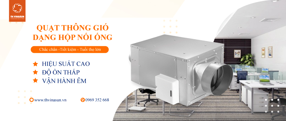 Quạt thông gió dạng hộp nối ống VNS-FV-No