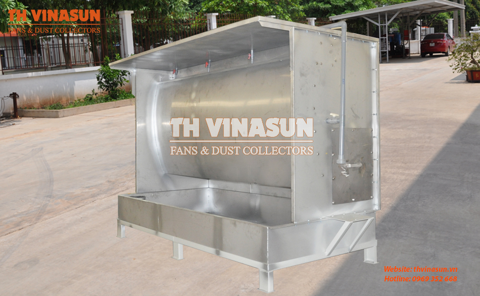 xu-ly-bui-son-uot-bang-mang-nuoc hệ thống hút bụi sơn