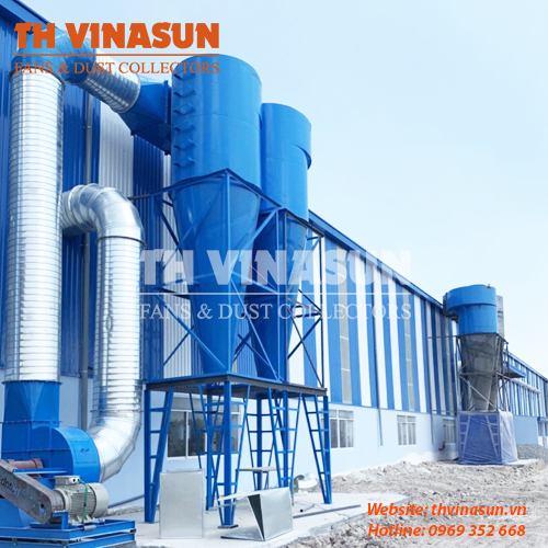 hệ thống hút lọc bụi cyclone