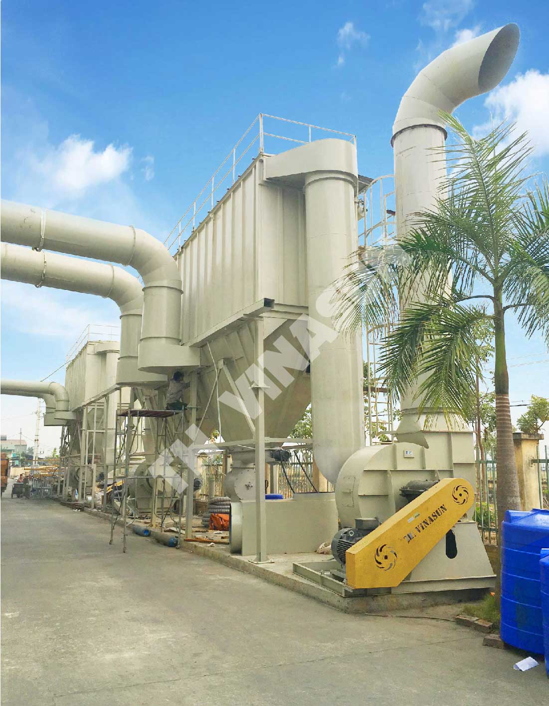 he-thong-xu-ly-bui-kim-loai hút lọc bụi kim loại sơn hà