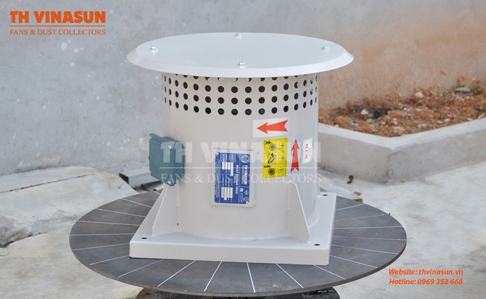 Quạt hướng trục hút mái nhà xưởng