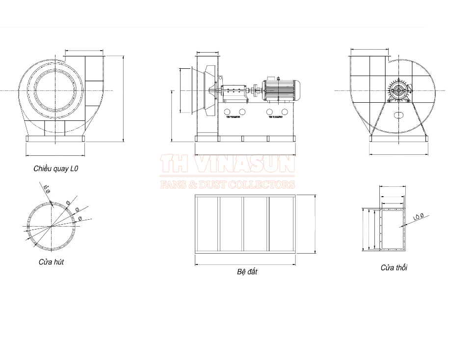 quat-ly-tam-sieu-ap Bản vẽ kỹ thuật quạt ly tâm nồi hơi, lò đốt VNS-C7-NoT