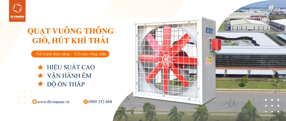 Quạt vuông thông gió, hút khí thải VNS-AF8-NOT