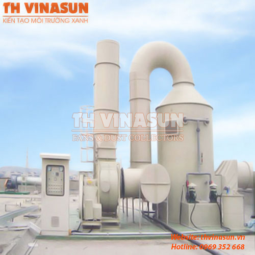 Hệ thống xử lý khí thải lò đốt rác