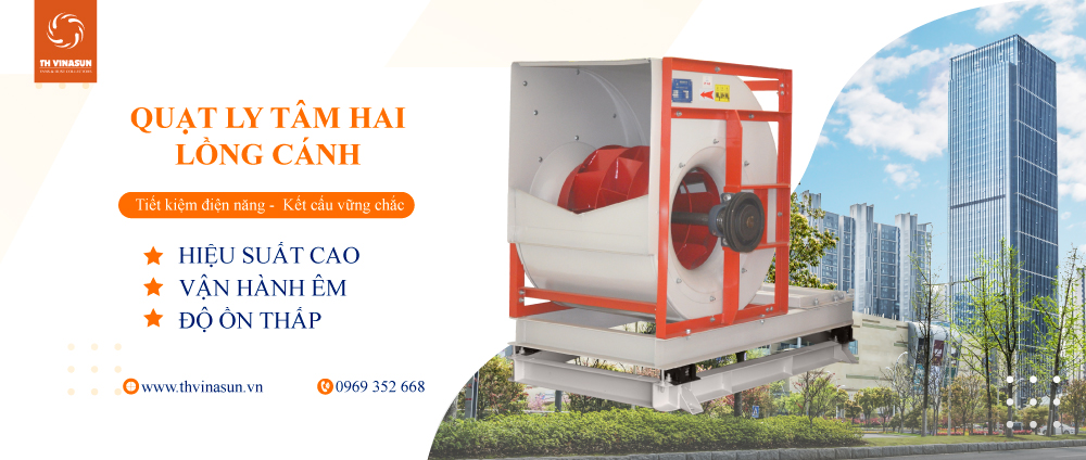 Quạt ly tâm hai lồng cánh VNS-DC1-NOG