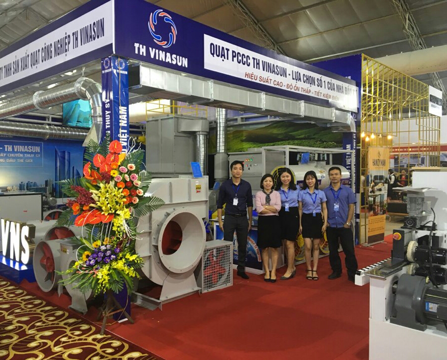 Đẳng cấp thương hiệu TH Vinasun tại triễn lãm Vietbuild 2017