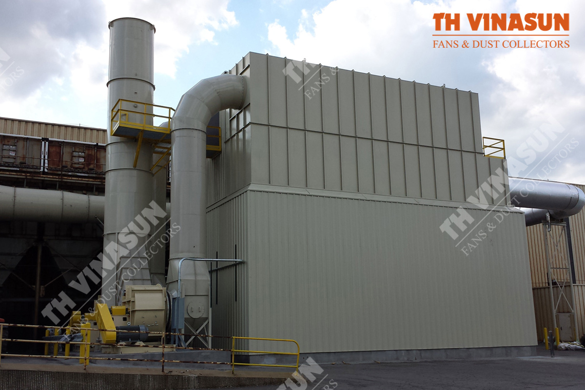 Xử lý bụi nhà máy gạch Vitto