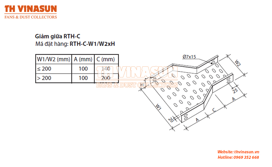 giam-giua-mang-cap-dien giảm giữa máng cáp điện