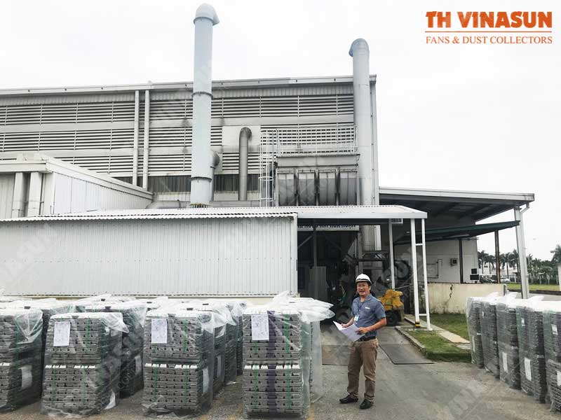 Hệ thống hút bụi xử lý khí thải cho nhà máy Nhôm ELOHA