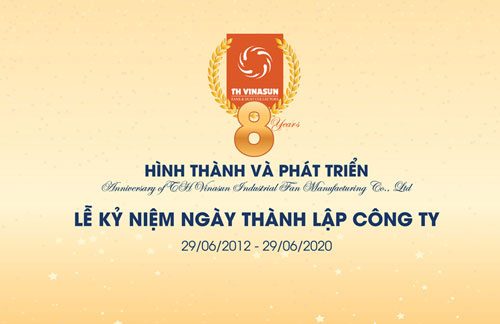 CHÚC MỪNG SINH NHẬT TH VINASUN 8 TUỔI