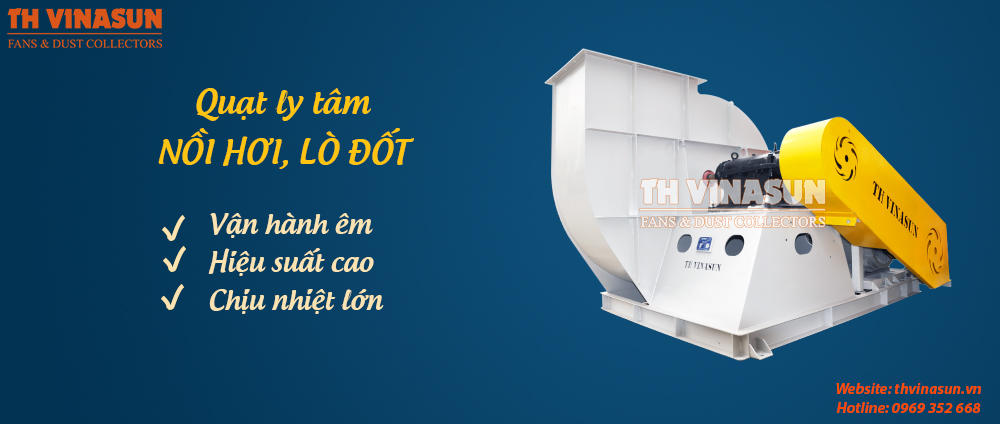 Quạt ly tâm nồi hơi