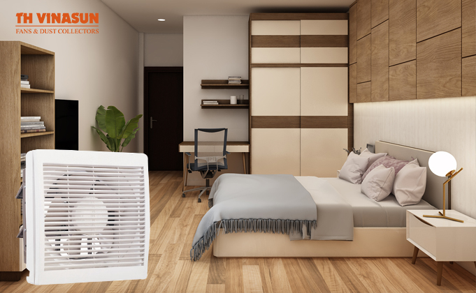 có nên lắp quạt thông gió trong phòng ngủ