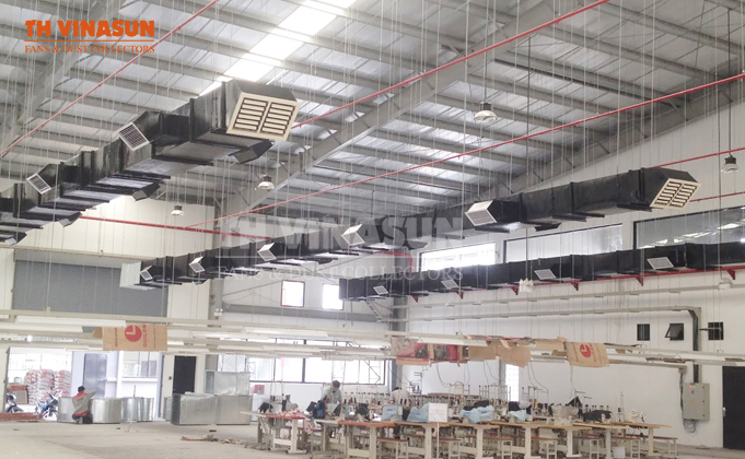 các cách làm mát nhà xưởng