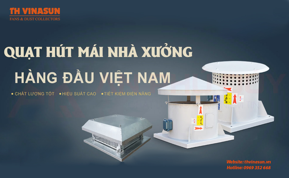 quạt thông gió trên mái nhà