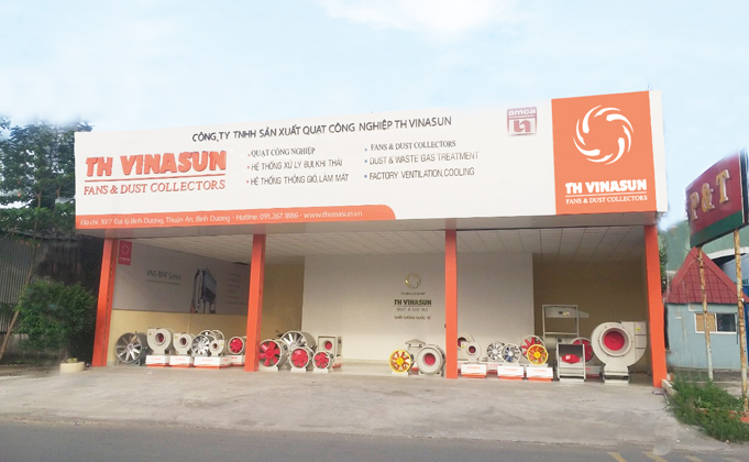 Chi nhánh Bình Dương của công ty sản xuất quạt công nghiệp Th Vinasun