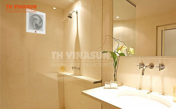 quạt hút mùi nhà vệ sinh gắn tường