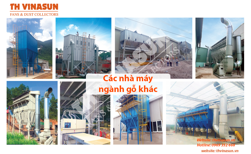 Xử lý bụi nhà máy sản xuất gỗ