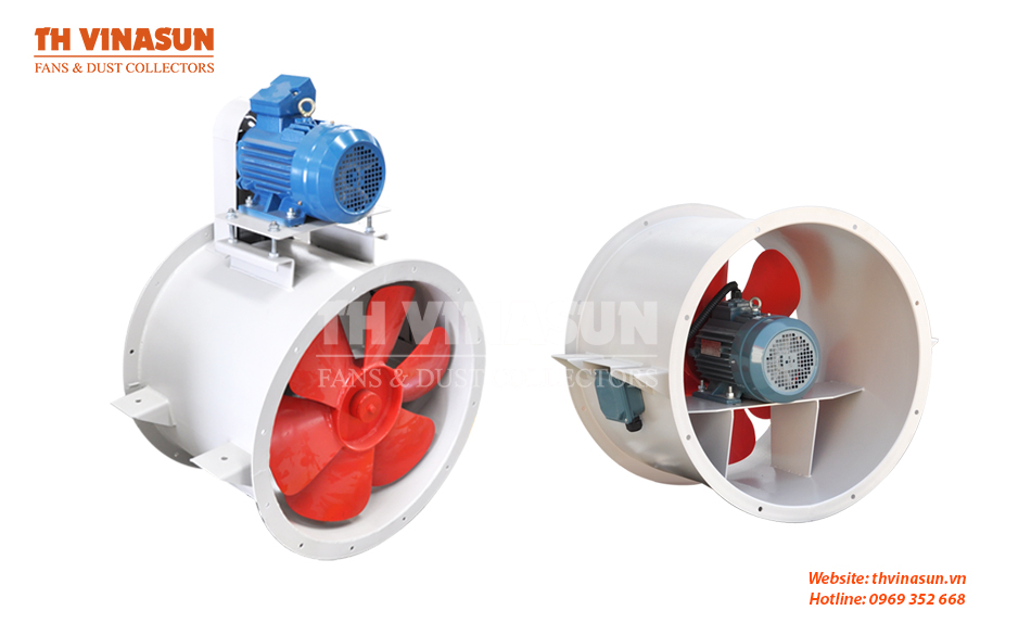Quạt hướng trục gián tiếp và trực tiếp