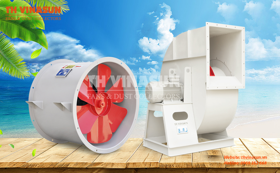 quat-huong-truc-va-quat-ly-tam quạt hướng trục và quạt ly tâm