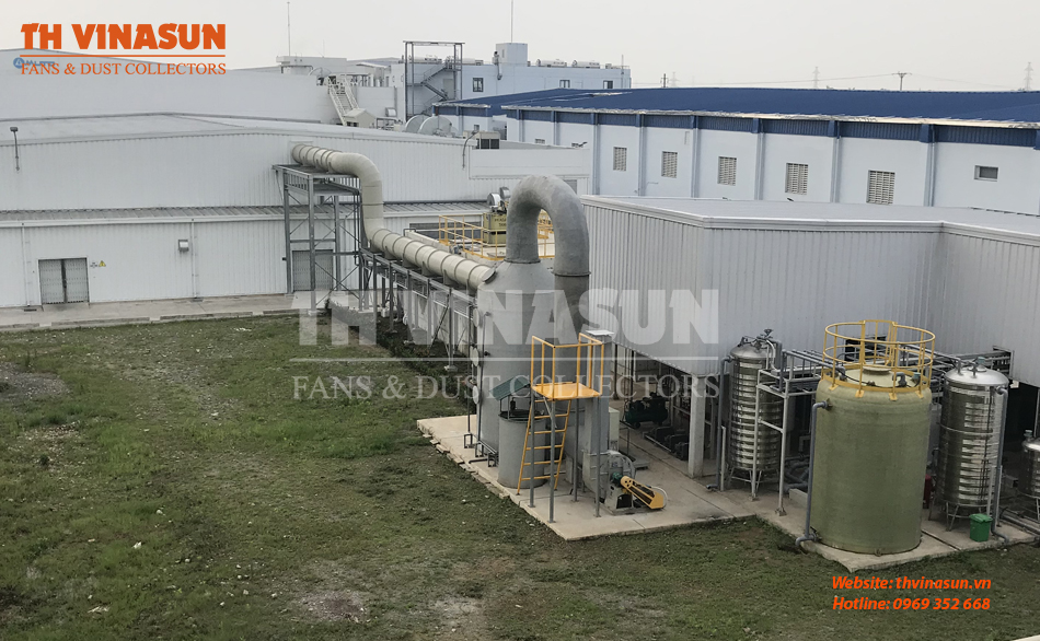 hệ thống xử lý mùi công nghiệp