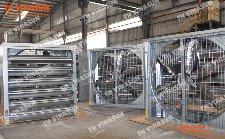 Quạt thông gió công nghiệp vuông