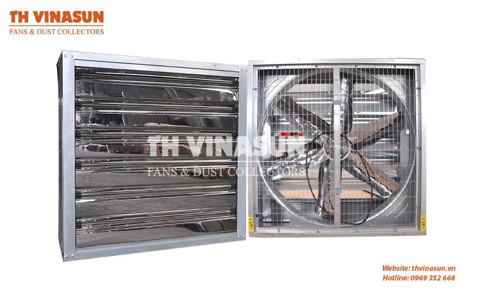 Quạt thông gió công nghiệp vuông