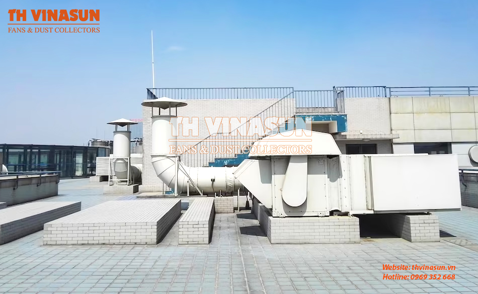 Quạt công nghiệp tòa nhà