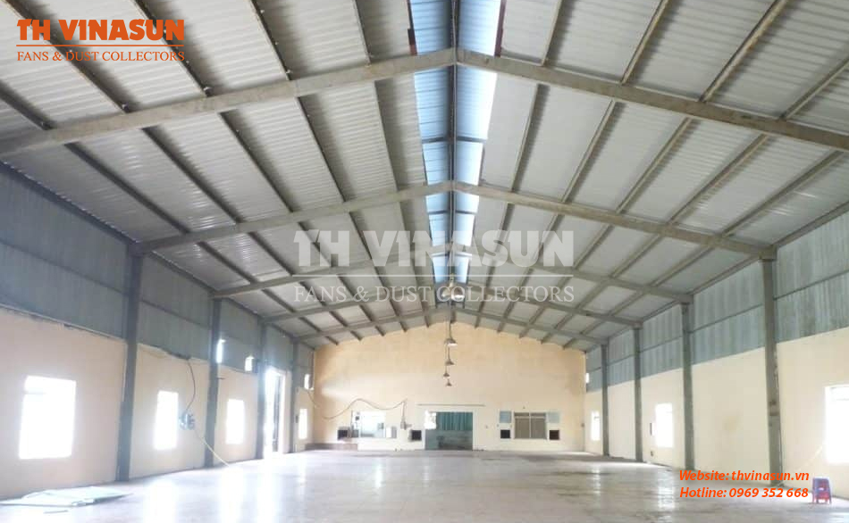 thông gió làm mát nhà xưởng