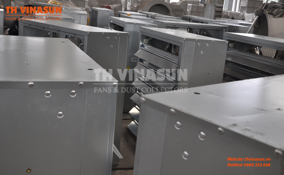 quạt công nghiệp hướng trục vuông