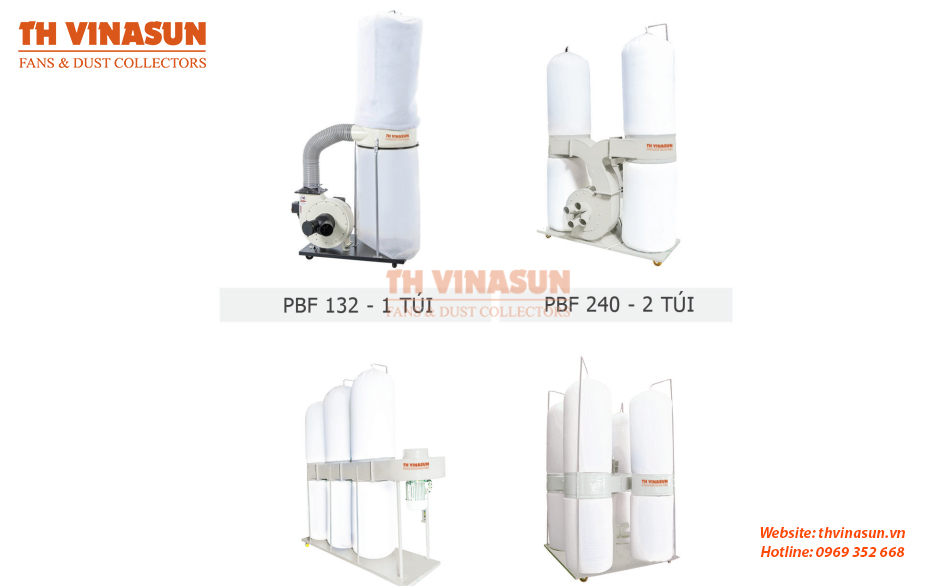 Quạt hút bụi túi vải