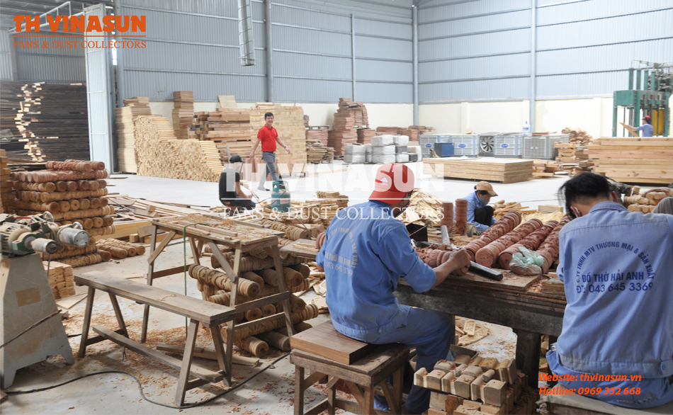 Hệ thống hút bụi gỗ