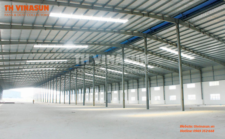 quạt hút nhà xưởng công nghiệp
