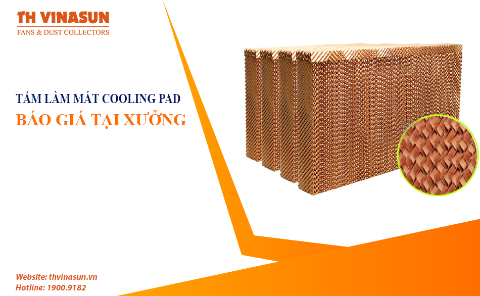 Báo giá tấm làm mát cooling pad tại nhà xưởng sản xuất
