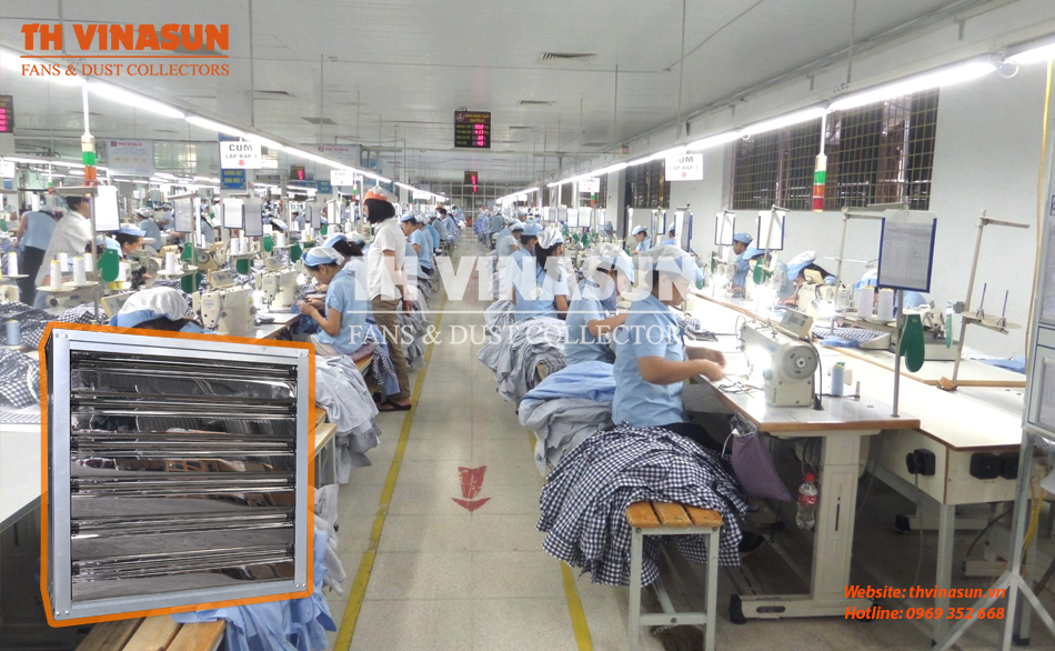 Quạt làm mát nhà xưởng công nghiệp