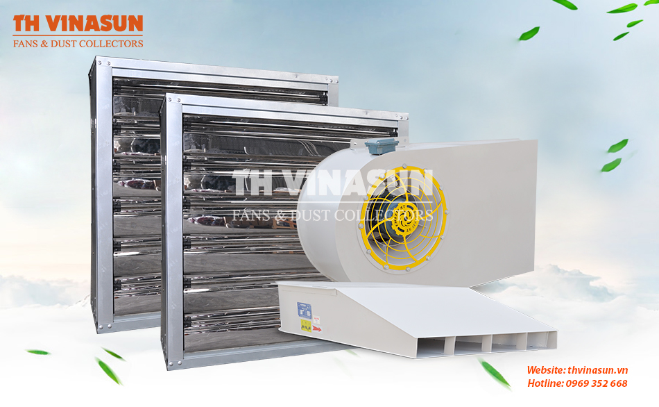quạt hút mùi hướng trục