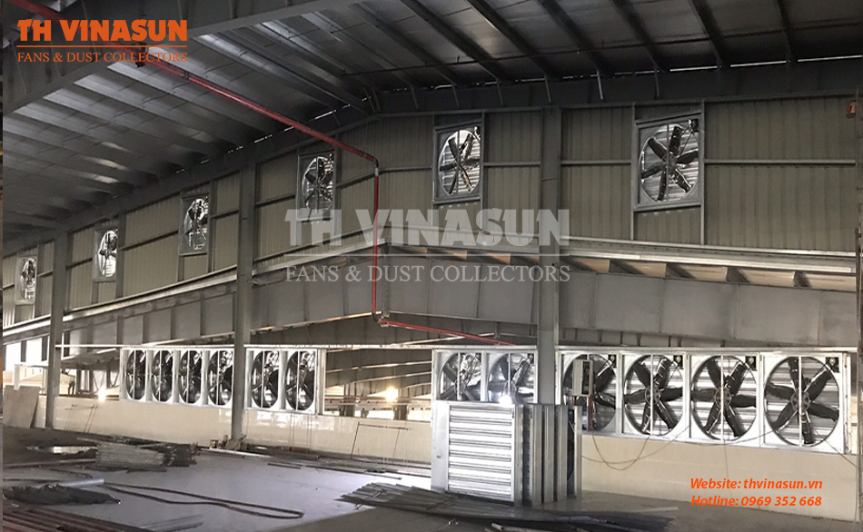 quạt hút công nghiệp 900x900x400