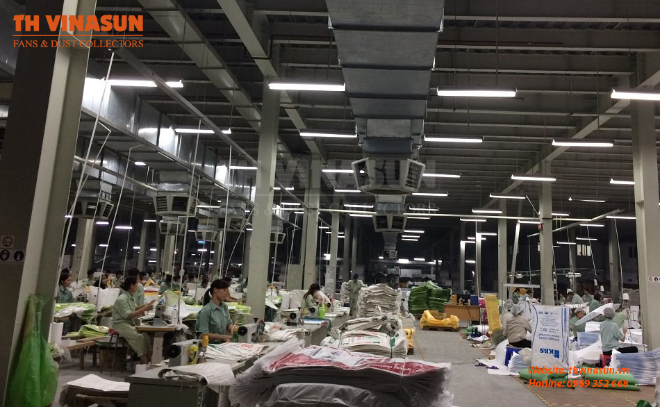 xử lý bụi vải