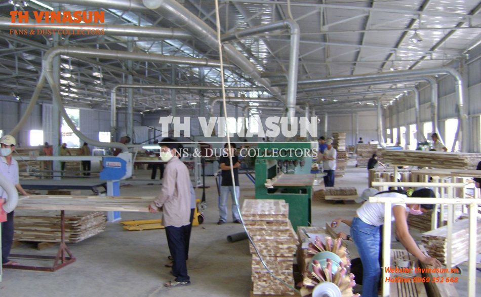 hệ thống máy hút bụi công nghiệp