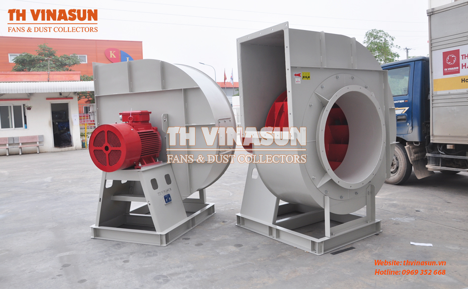 quạt ly tâm nối ống gió