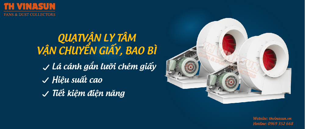 quat-ly-tam-van-chuyen-giay-bao-bi quạt ly tâm vận chuyển giấy bao bì VNS-C10