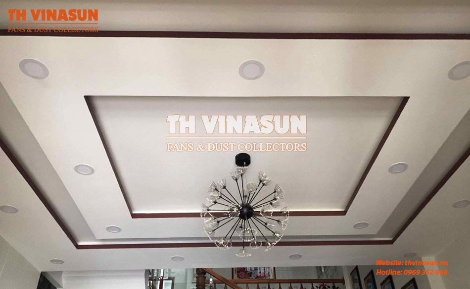 quạt hút âm trần thạch cao