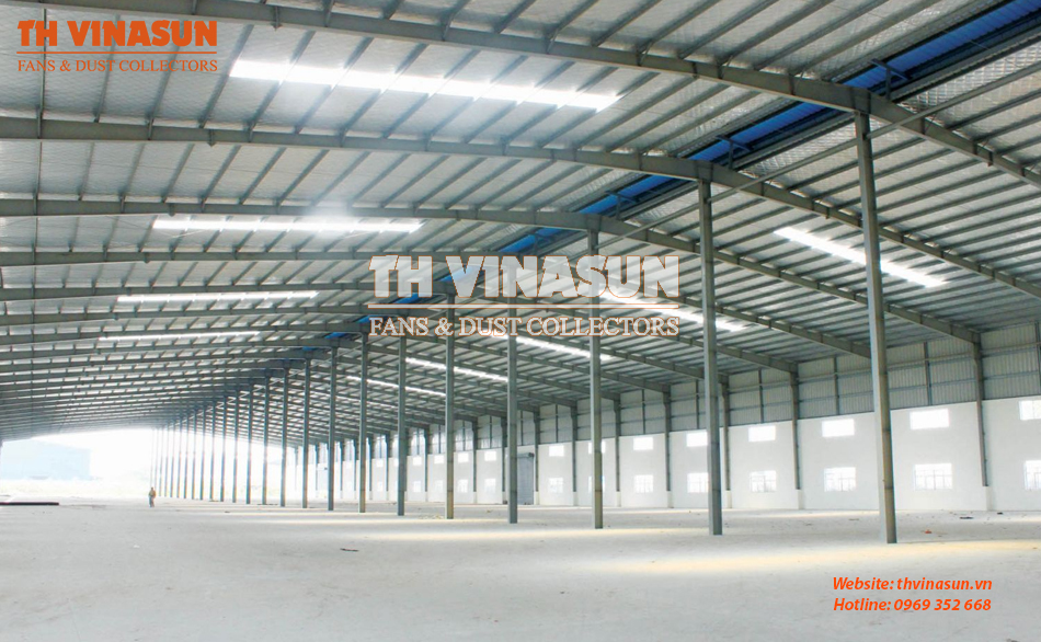 Quạt hút nhà xưởng công nghiệp
