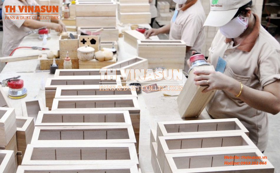 Máy hút bụi cho ngành gỗ