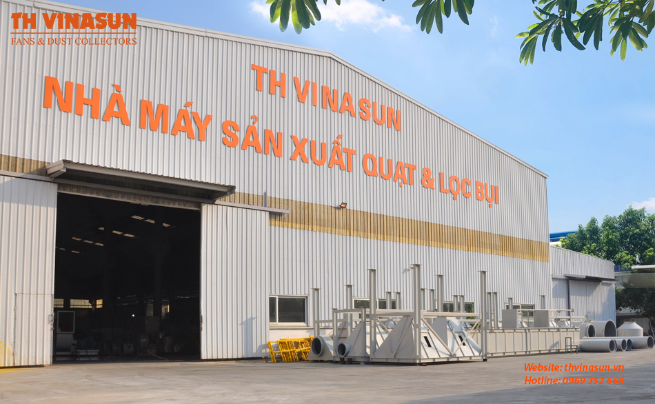 Nhà máy sản xuất quạt và hệ thống công nghiệp TH Vinasun