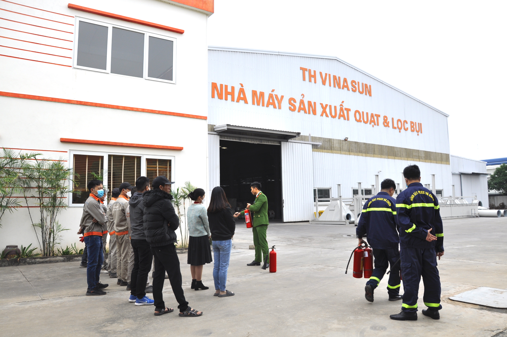 Tập huấn PCCC TH Vinasun