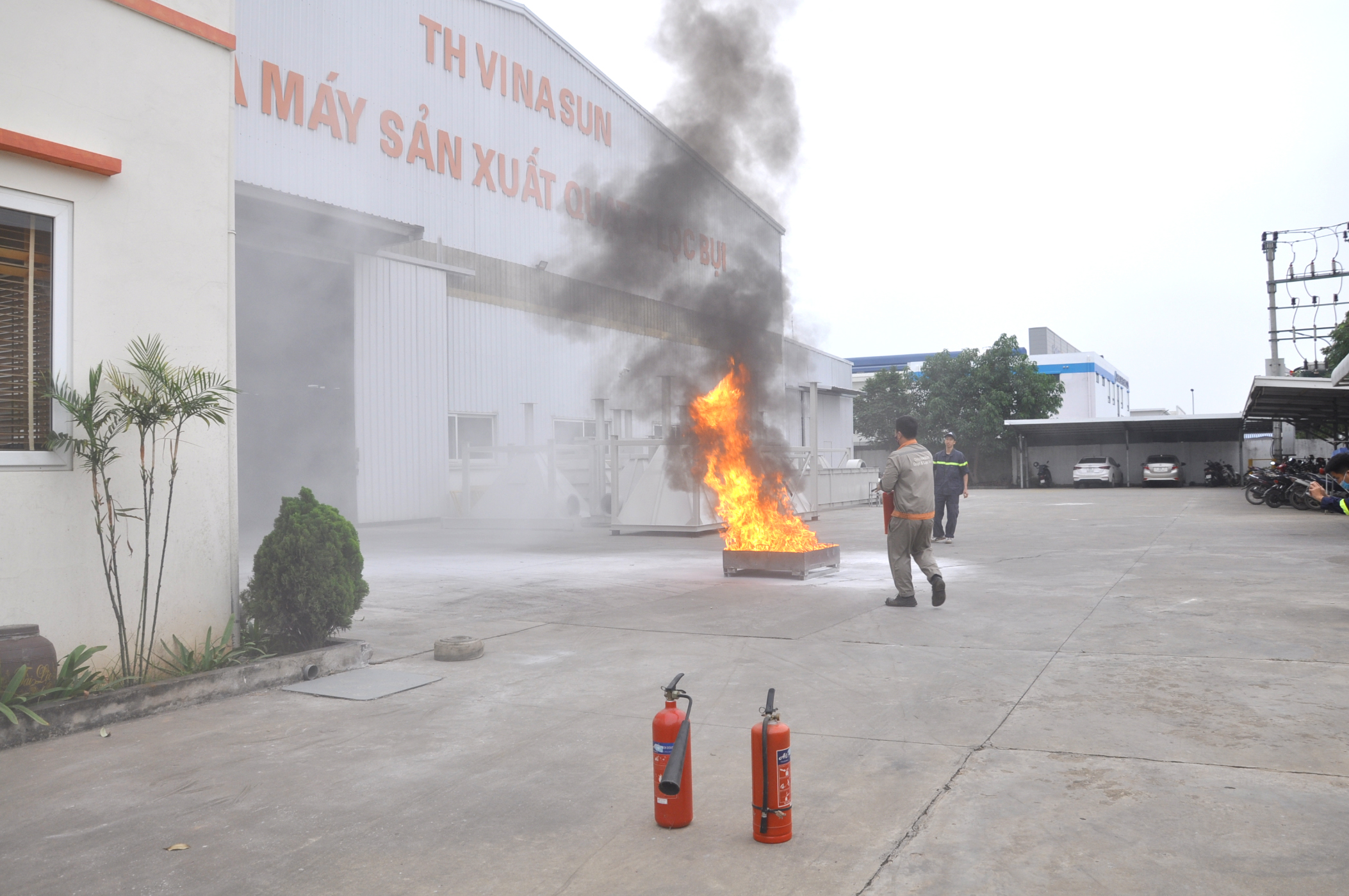 Tập huấn PCCC TH Vinasun