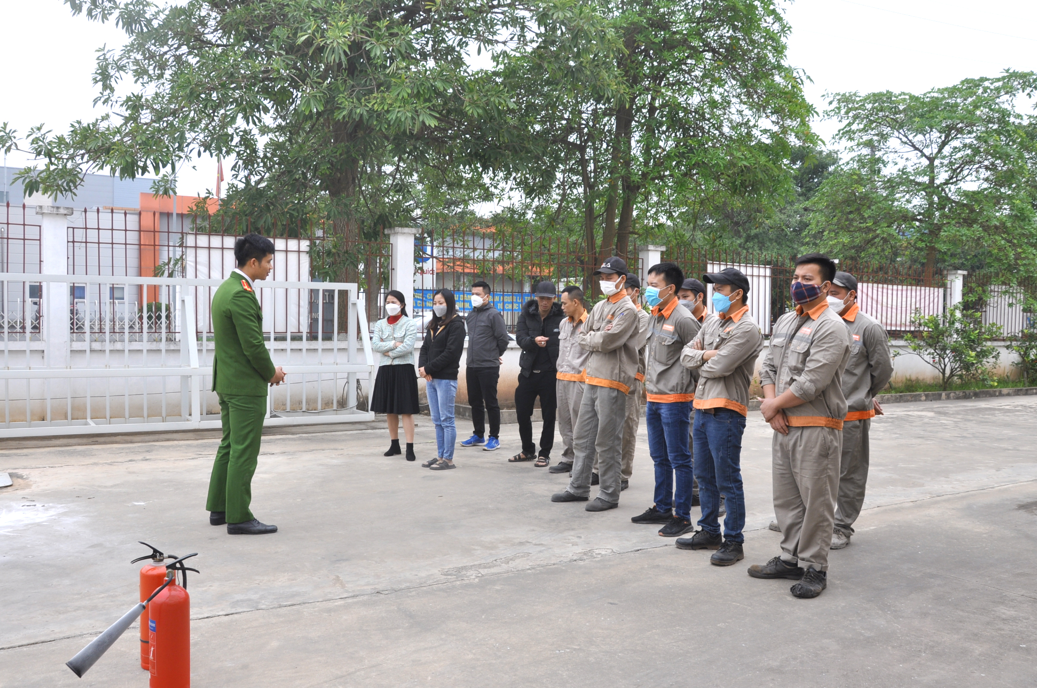 Tập huấn PCCC TH Vinasun
